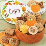 Enjoy Fall Cookie and Brownie Gift Tin 