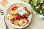 Marley spoon review - Tomato basil ravioli with Italian salad
